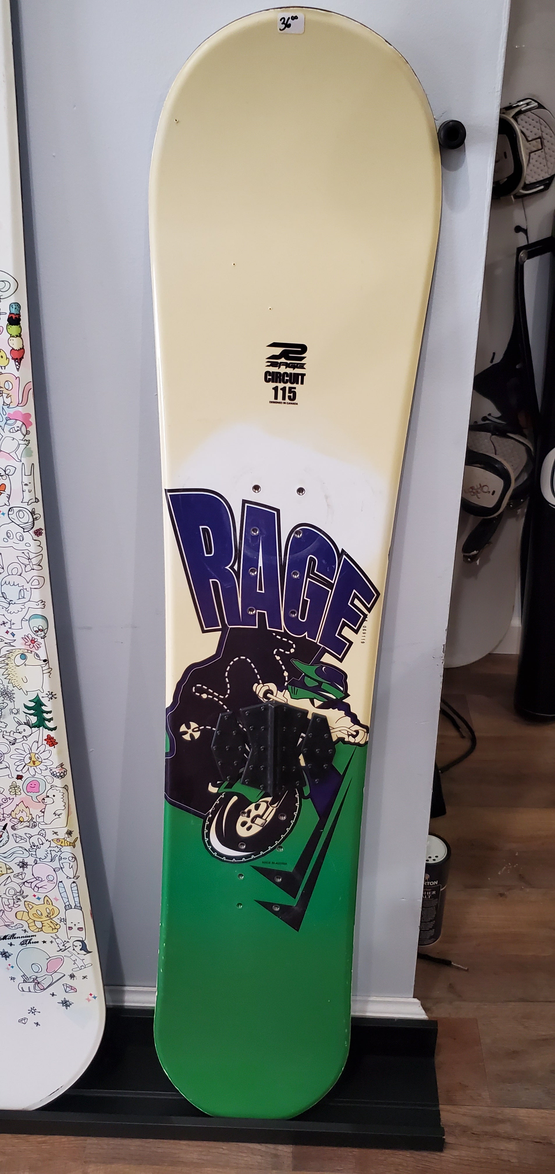 Rage Snowboard Deck