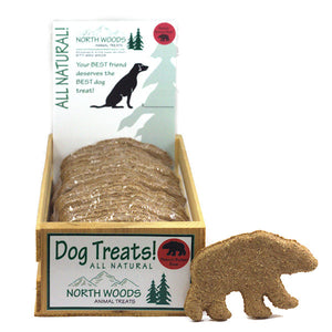 North Woods Dog Treat -Bear